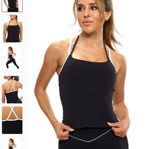 Buffbunny Highlight Nubre Crop Onyx Black - Extra Small